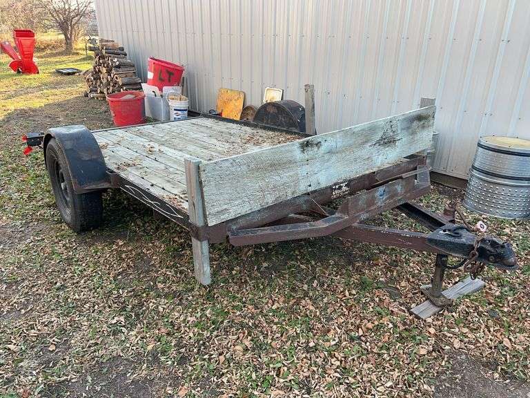 1996 HOMEMADE 6x10 Flatbed Trailer
