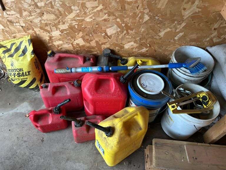 Fuel Cans, Buckets, Training Wheels, & More