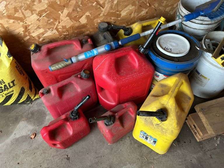 Fuel Cans, Buckets, Training Wheels, & More