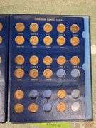 Post Office Coin Bank, State Quarters & Lincoln Cent Collections