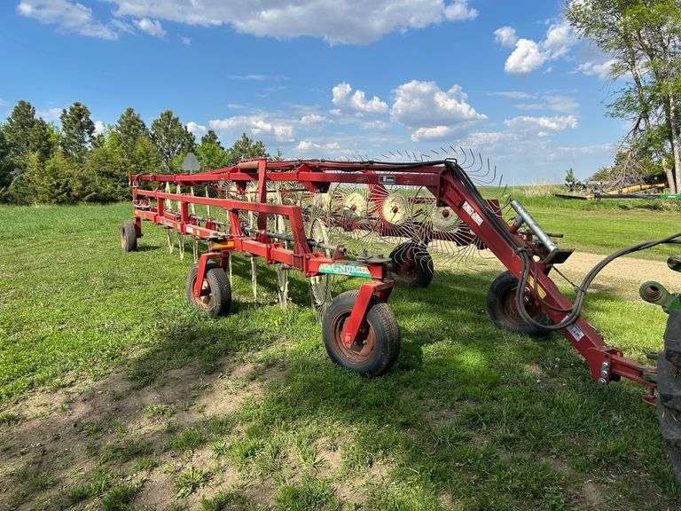 Sitrex 16 Wheel V-Rake - Low acres