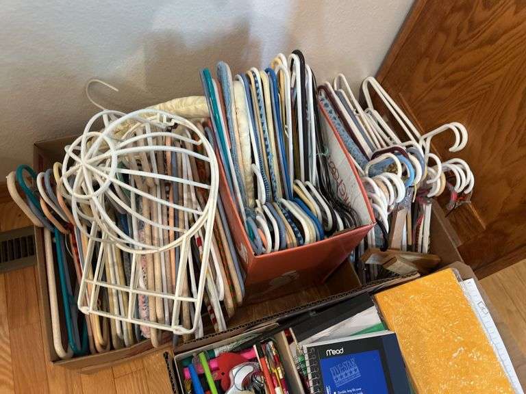 Hanger Collection, Office Supply Items, & Junk Drawer Box