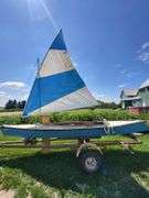 Homebuilt Sailboat & Trailer