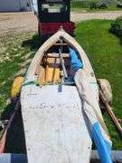 Homebuilt Sailboat & Trailer