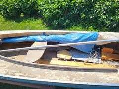 Homebuilt Sailboat & Trailer