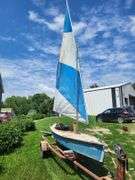 Homebuilt Sailboat & Trailer