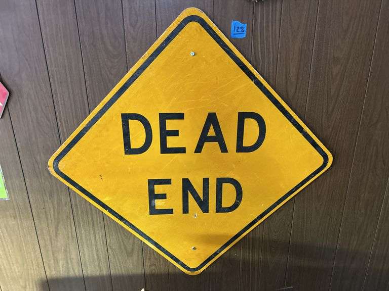 Dead End Road Sign