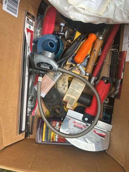 Jumper Cables, Toilet Parts, Folding Cart, Folding Hand Cart, New Light Fixtures, & More