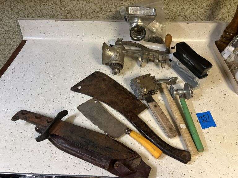 Cleavers, Grinders & Tenderizer
