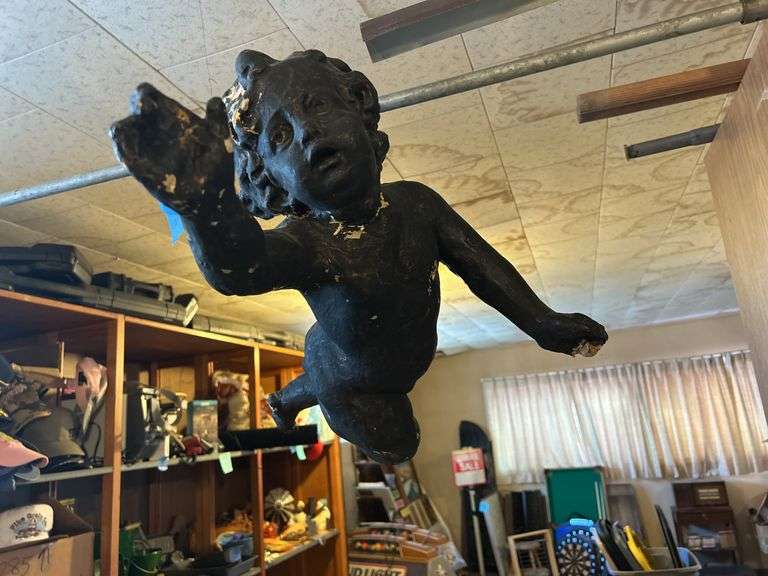 Hanging Cherub Figure