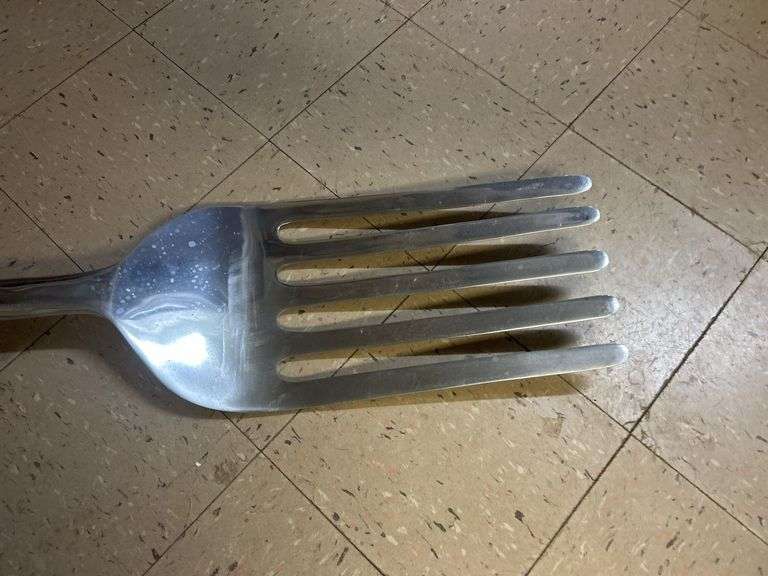 Large Chrome Fork