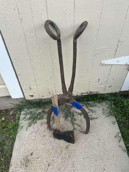 Ice Tongs & Soo Line Hatchet