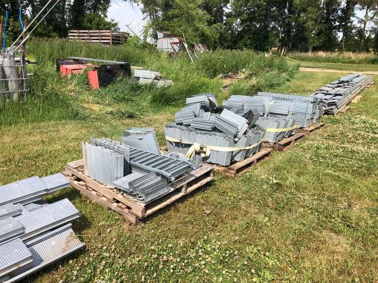 2 New Complete Universal Bin Air Floors 36ft Diameter
