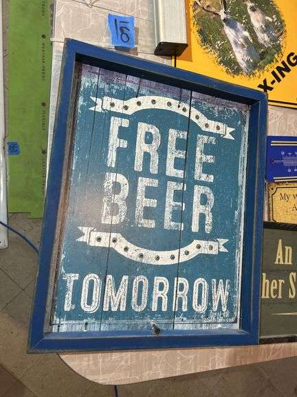 Collection Of Signs - Some Metal, Some Wood