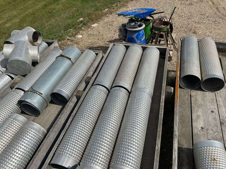 10 Inch Grain Air Tubes