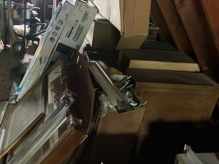 Cabinets, Vanity Mirror, Insulation, Lightbulbs & Other