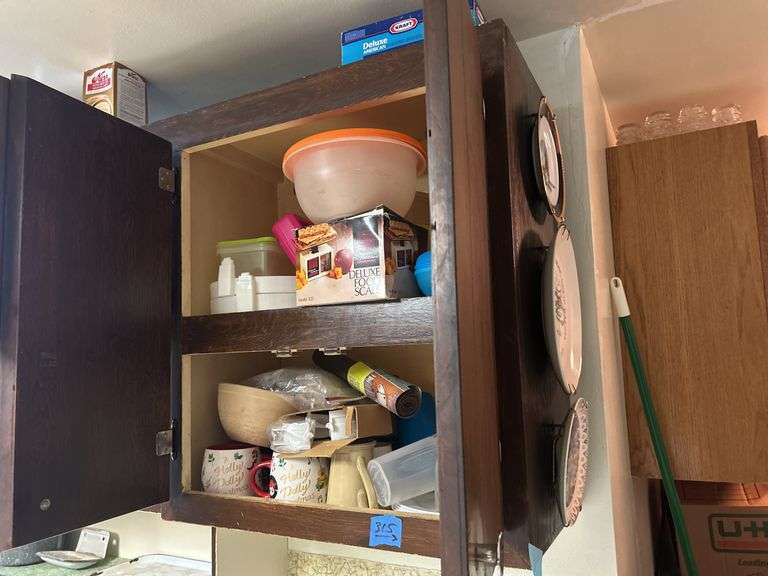 Contents of Cupboard & Collector Plates