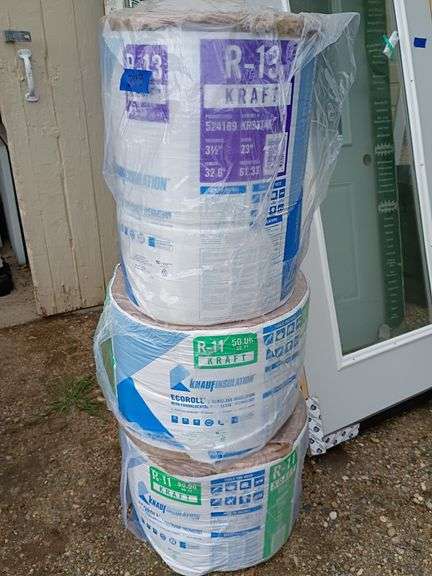 R11 & R13 Kraft Face Insulation