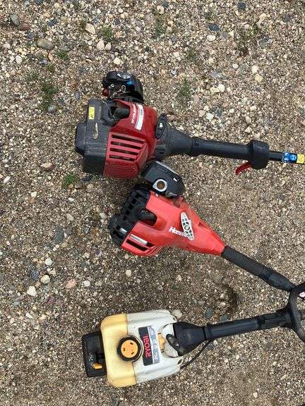 Gas Powered Trimmer Collection & Electric Leaf Blower Vac