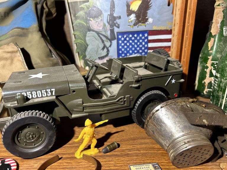 Collection of Military Themed Items
