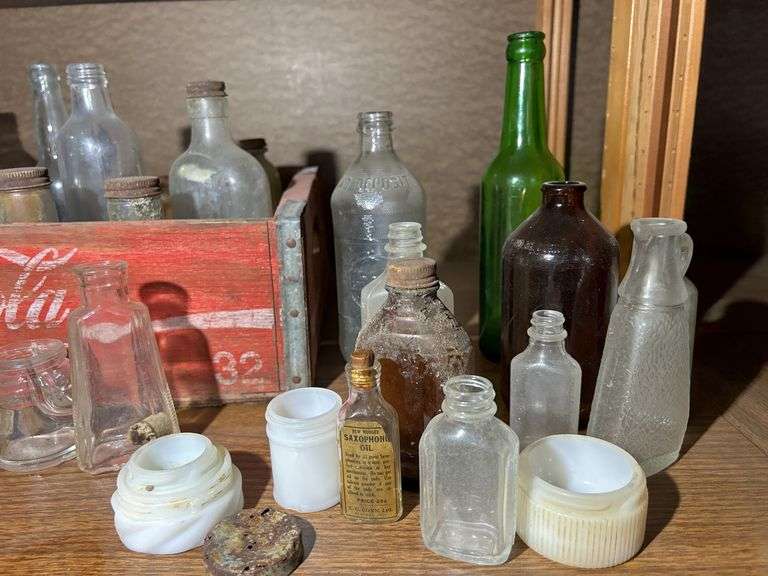 Collection of Bottles & Jars