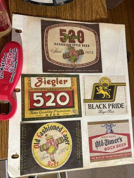 Collection of Beer & Bar Related Items