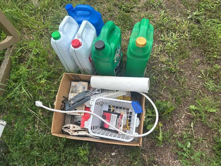 Oil, Antifreeze, a Few Tools, & Hardware