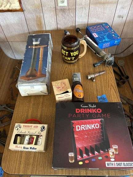 Items on the Table Top - Drinking Items