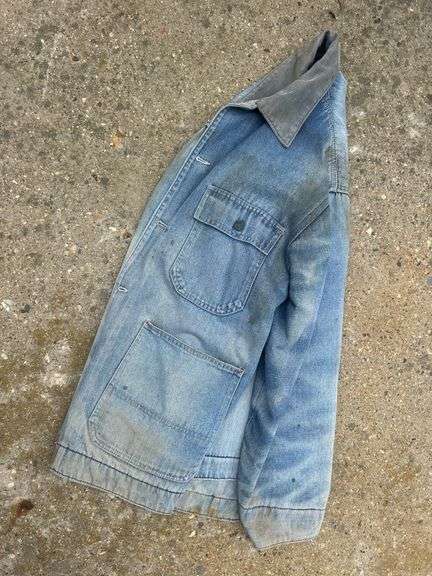 Big Mac Flannel Lined Chore Coat & Youth Size Levi's Jean Jacket