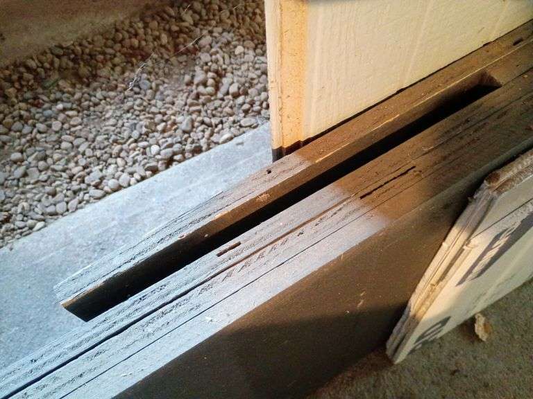 Outdoor Paneling/Vertical Siding, Pieces of 3/4-In Plywood & More