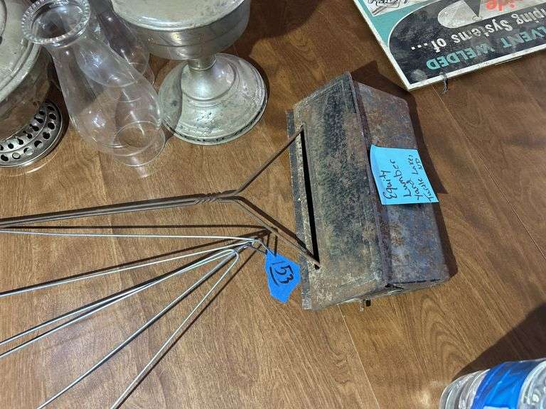 Oil Lamps + Equity Lumber Yard Turtle Lake Dust Pan