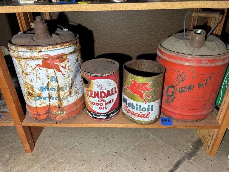 Oil Can Collection - As Is