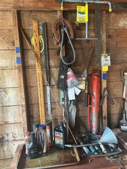 Tubes of Grease, Yardsticks, Horseshoes, & More