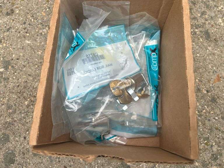 Box of Mailbox Locks