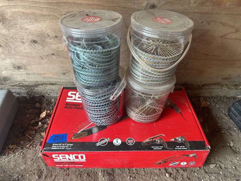 Senco Duraspin Auto Feed Screw System with Screws