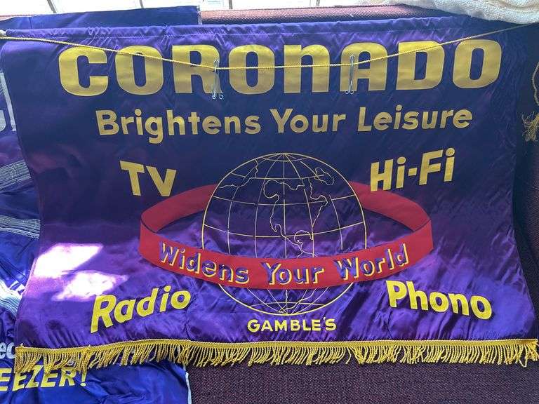Pair of Gamble's Coronado Advertising Tapestries