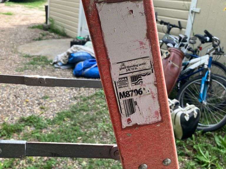 Double-Sided 6-Ft A-Frame Ladder