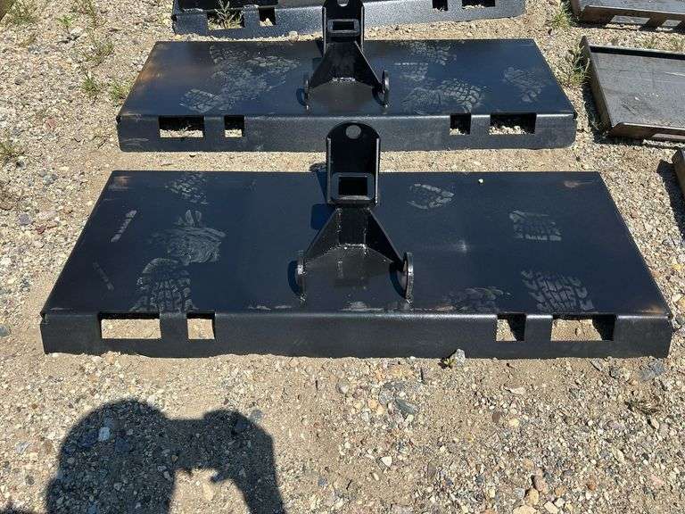 Receiver hitch plate