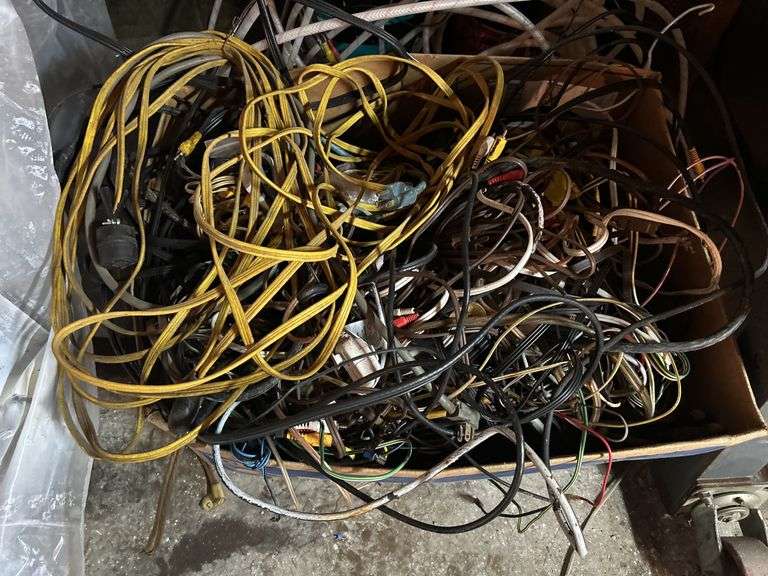 Box of Cords & Wires