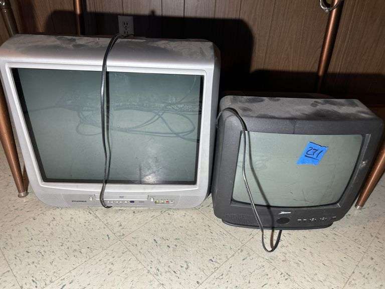 Two Older Televisions