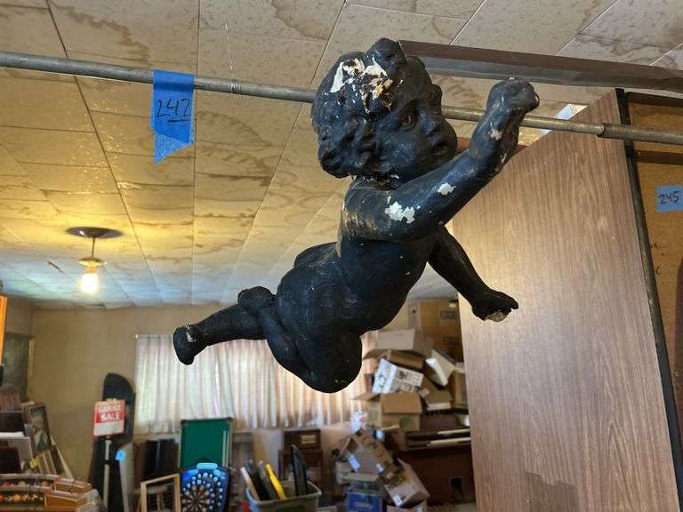 Hanging Cherub Figure