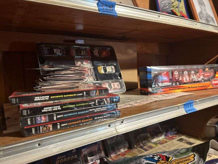 NASCAR DVDs, Trading Cards, & Hendrick Motorsports Diecast Vehicles