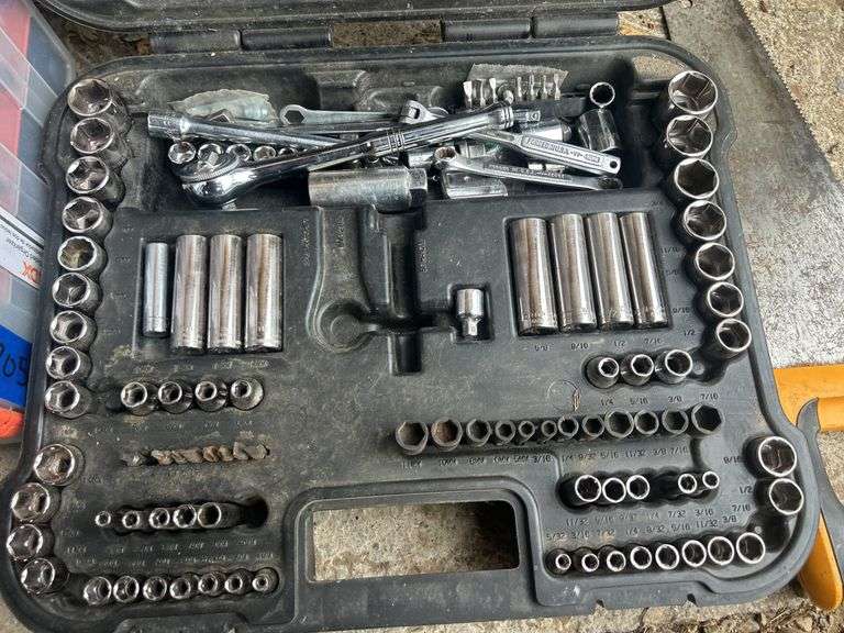 Craftsman Tool Kit, Two-Sided Organizer, & Handsaw