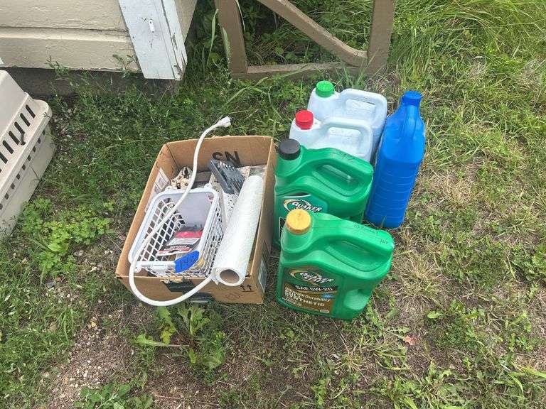 Oil, Antifreeze, a Few Tools, & Hardware