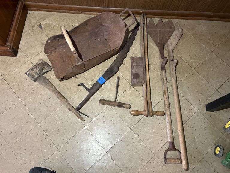 Planter, Hay Knives, Grain Scoop, & More