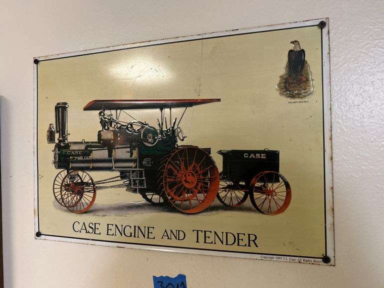 Pair of Metal Case Signs