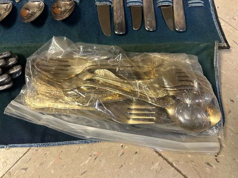 Silver Plate, Stainless & Other Flatware