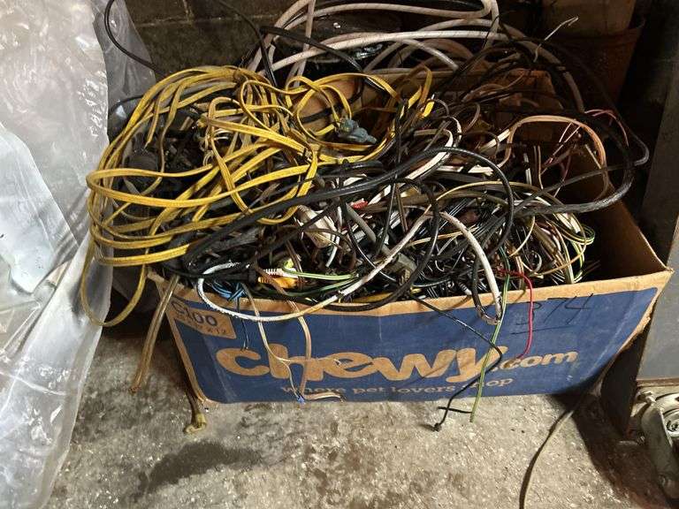 Box of Cords & Wires