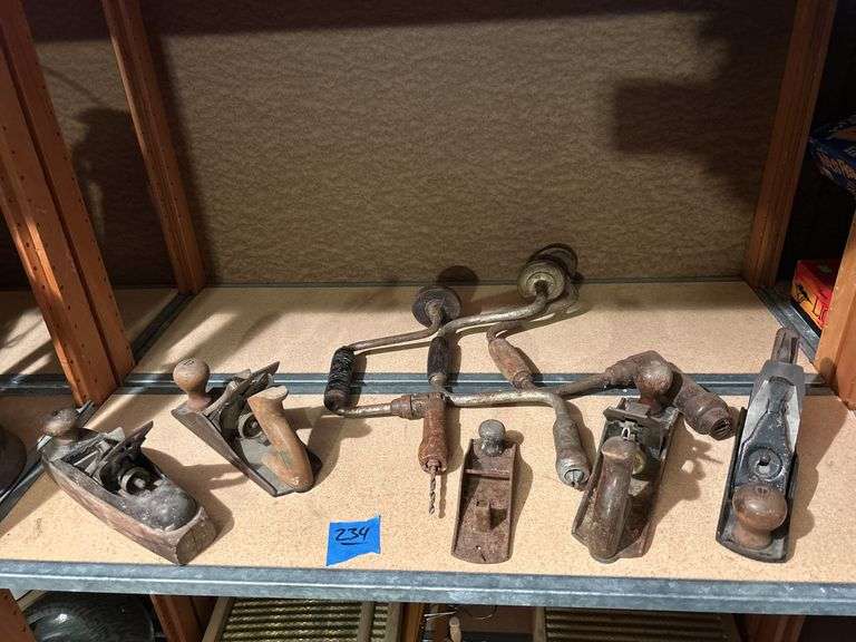 Drill Braces & Wood Planes