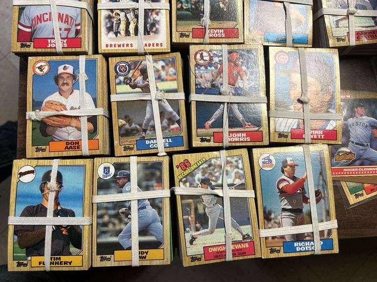 Baseball Card Collection & Related Items